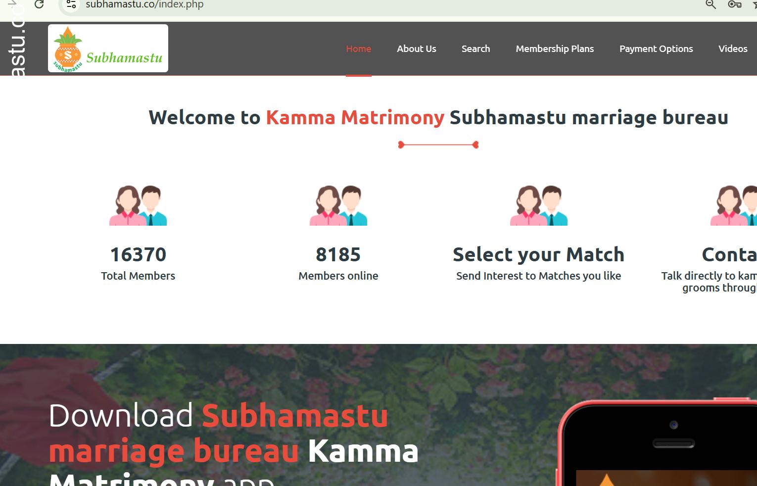 Subhamastu marriage bureau